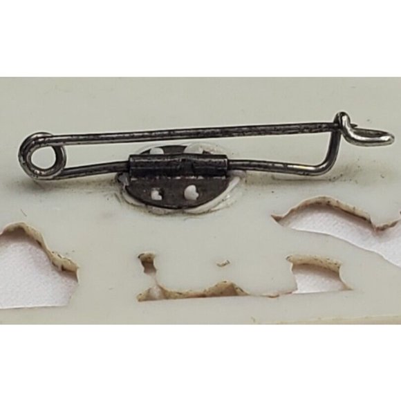 1920s German Celluloid Brooch Silent Film IT ATTRACTED THREE FELLOWS Pin Vtg - Picture 8 of 11